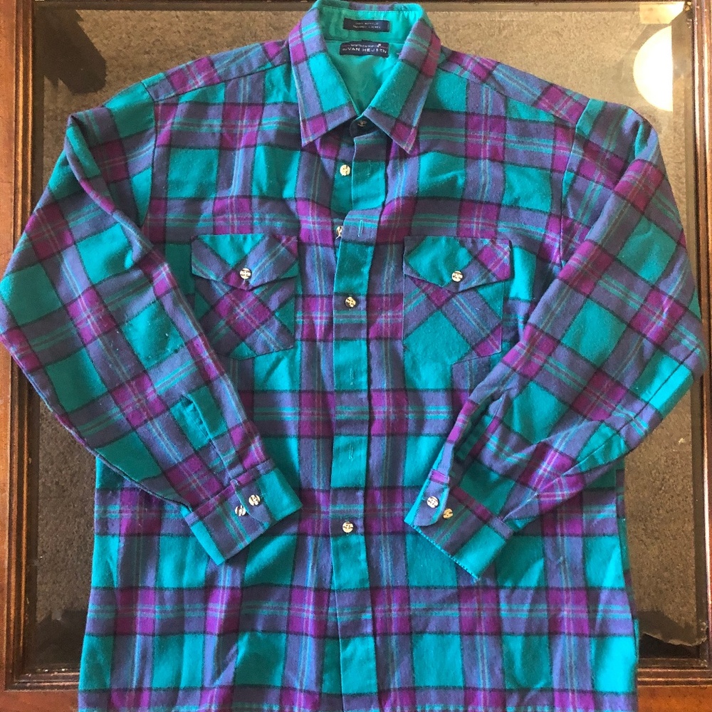 Men's Large Van Heusen Flannel